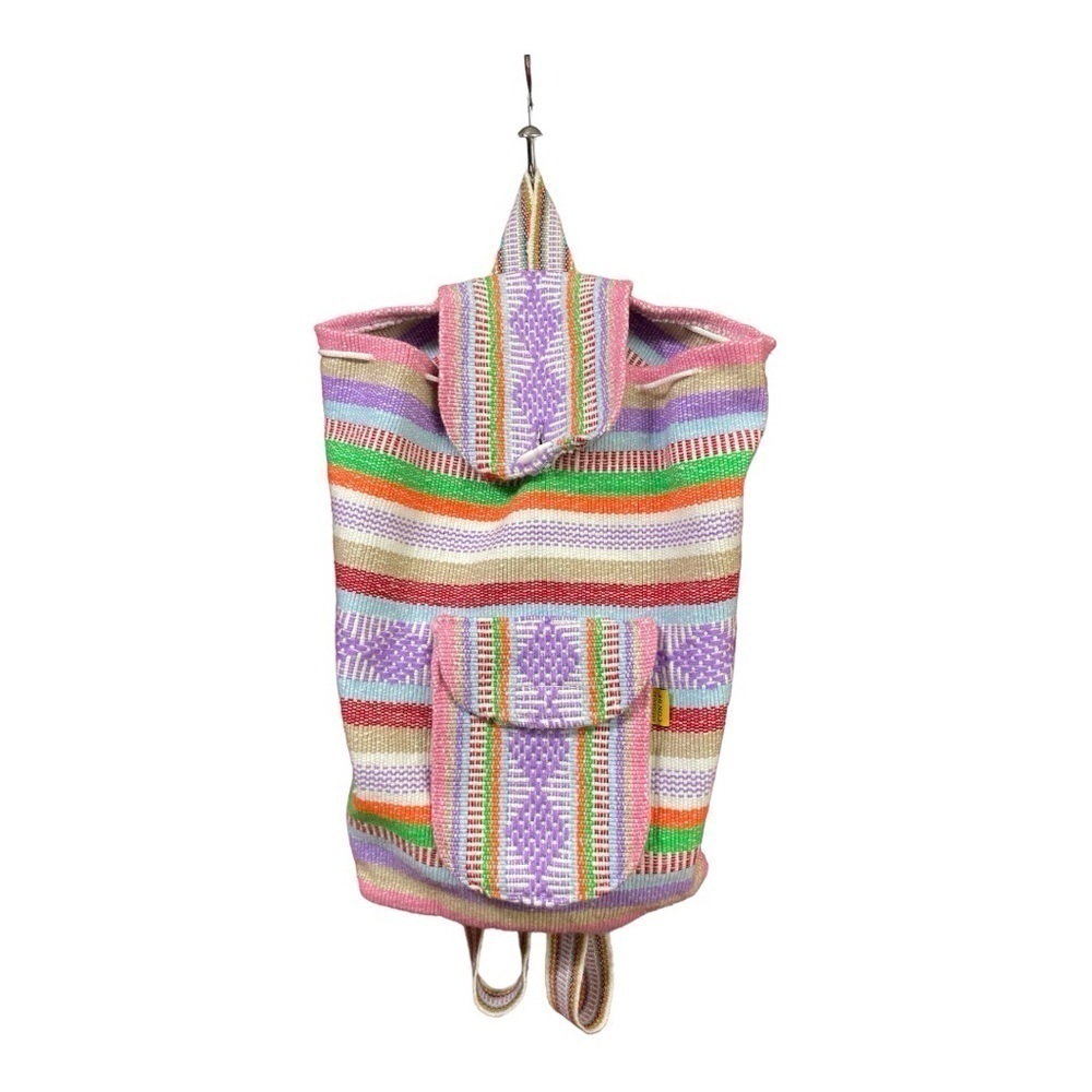 Artesanias Conde Woven Backpack